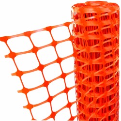 Bariérové PVC oplotenie 1x30m - oranžové